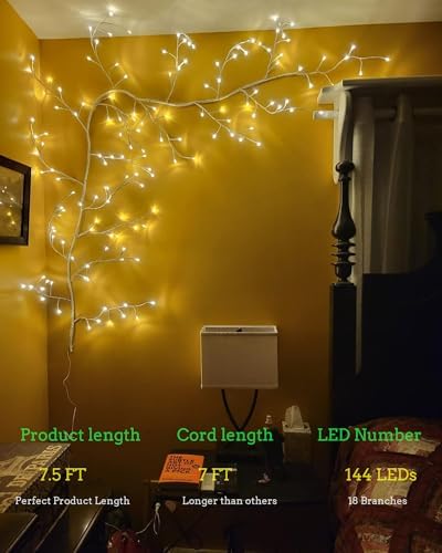 2PCS Enchanted Willow Vine Lights - Image 4