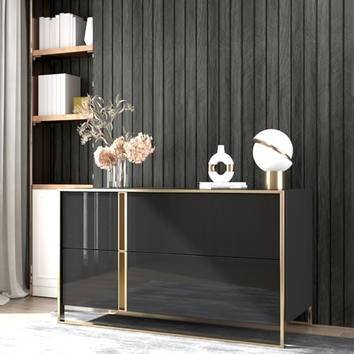 Wallercity Gray/Black Wood Slat Paneling - Image 6