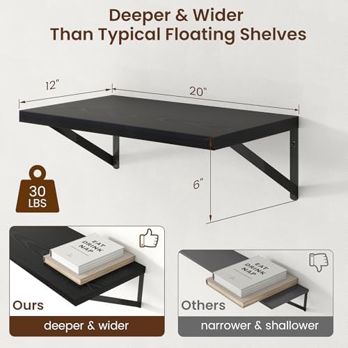 Axeman Deep Floating Shelves - Image 3