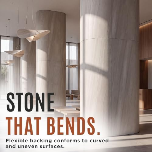 Sand Stone Limestone Flexible Clay Stone 12"x12" Wall Panel Sample - Image 4