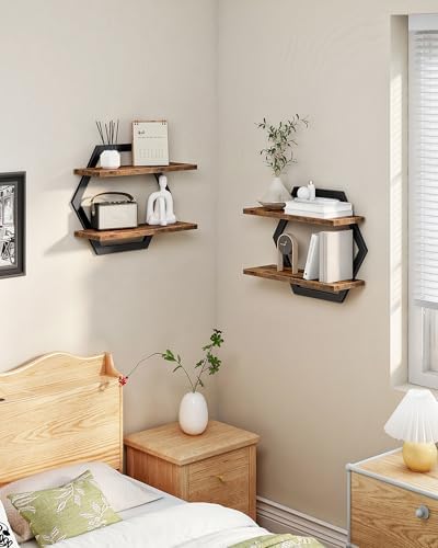 CHOEZON Hexagon Floating Shelves - Image 6