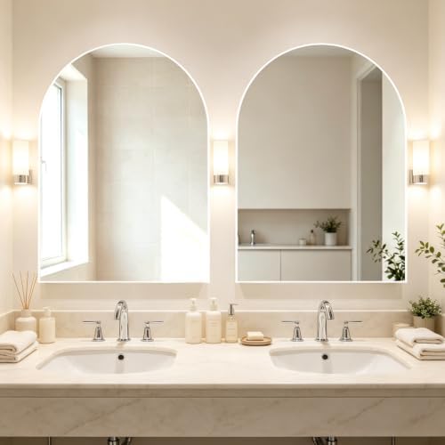 Arched Wall Mirror for Bathroom, Living Room - Image 3