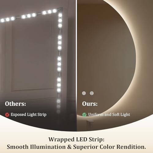 WallBeyond LED Bathroom Mirror - Image 3