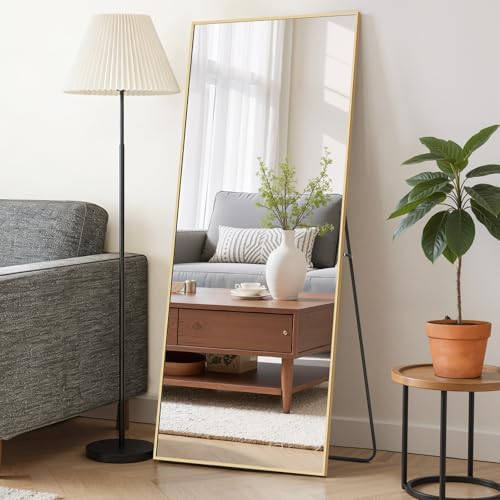 Mirror Full Length 56"x21", Rectangle Full Body Floor Mirrors by SageNest