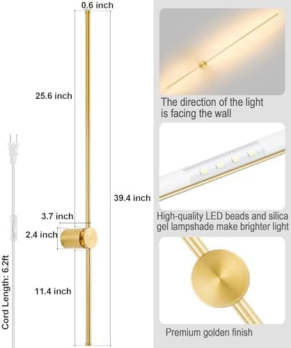 GOODATE Wall Sconces Set of Two - Image 6