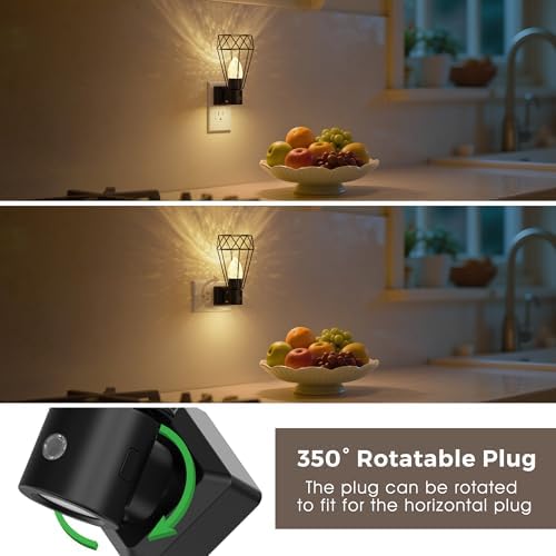 L LOHAS LED Night Light, Night Lights Plug into Wall, 3000K Warm White - Image 4