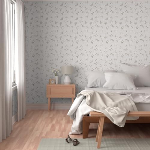 Spoonflower Soft Brown Cattle Peel and Stick Removable Wallpaper - Image 5