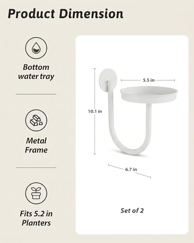 GENTINGBRO Plant Stands Hanging Planters - Image 5