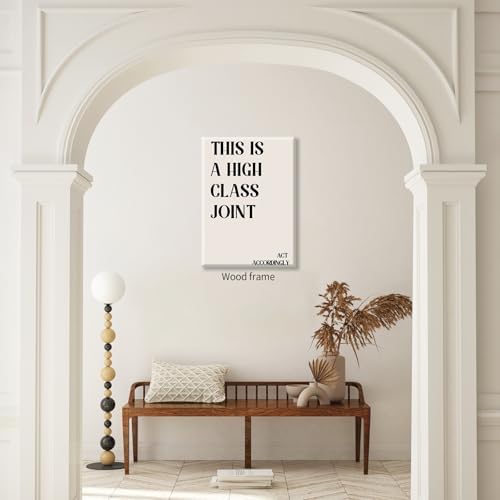 Neutral Minimalist Modern Poster Vintage Unique Quote Wall Art 12x16 inch - Image 4