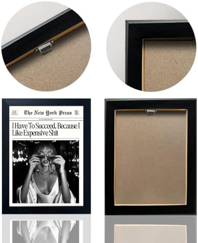 Framed New York Trends Wall Art Black And White Bedroom Decor Girl Room Decor - Image 3