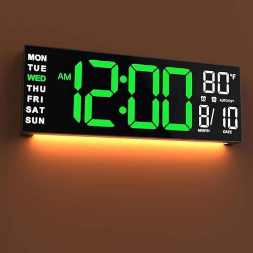 JALL 16" Large Digital Wall Clock by JALL
