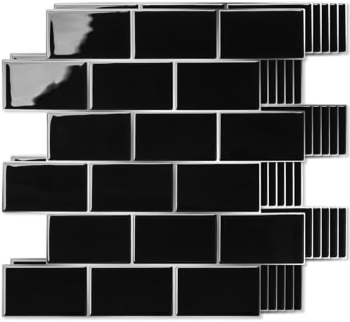Art3d 10-Pack Subway Peel and Stick Backsplash by Art3d