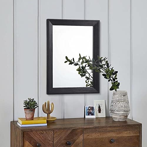 AAZZKANG Wall Mirror Black Wood Framed Rectangle Mirrors - Image 3