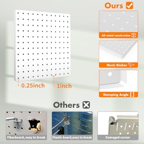 Peg Board, Heavy Duty pegboard Wall Organizer - Image 3