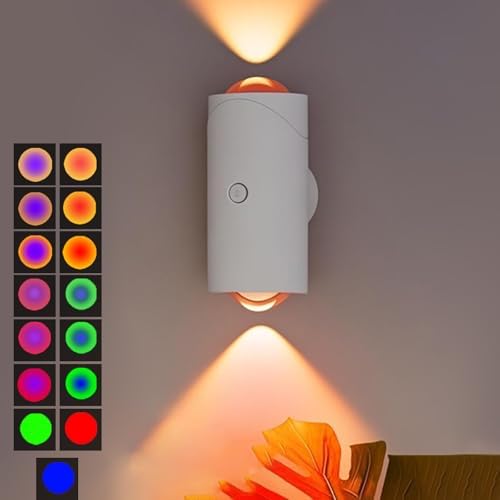 Rechargeable Motion Sensor Light, Magnetic Battery Operated Wall Sconces by NINE+SQUARE+EGOU