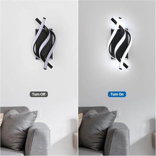 Modern Wall Light Fixtures 21W Indoor Wall Sconces Light Cool White 6500K - Image 4