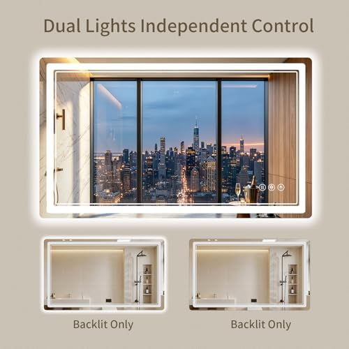 30"x50" LED Bathroom Mirror - Image 2