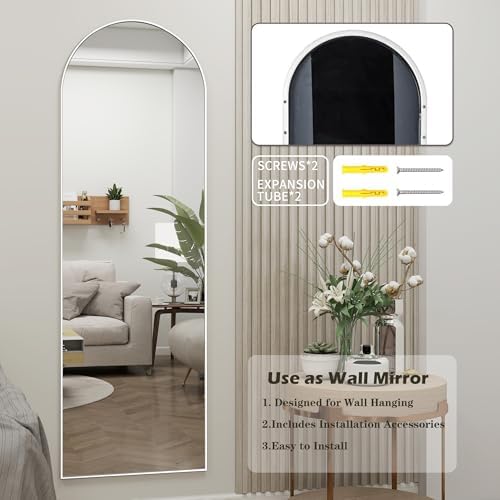 Dewfig 50"x 16" Full Length Door Mirror - Image 5