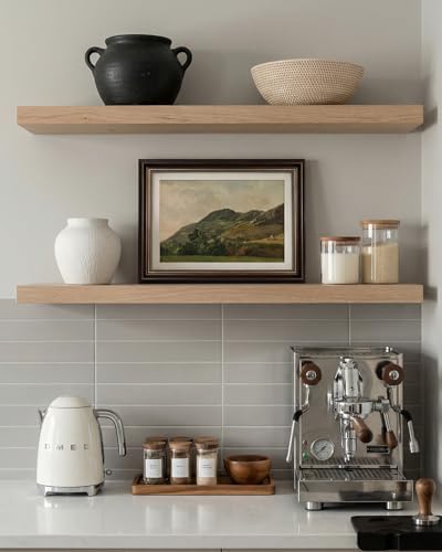 VIYYIEA Vintage Landscape Wall Art, Moody Nature Mountain Prints 16x12in - Image 2