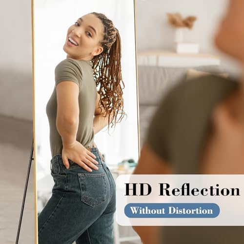 DUMOS 56"x21" Full Length Mirror, Full Body Mirror - Image 3