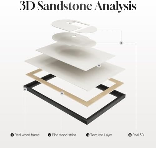 Large Framed 3D Wall Art for Living Room - Image 7