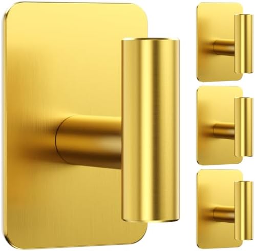 Heavy Duty Adhesive Hooks - 26lb Max by Eowihor