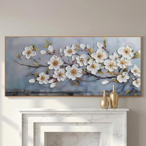 Anolyfi Framed Large Textured Canvas Wall Art - Image 3