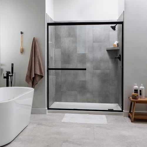 Palisade 25.6 in. x 14.8 in. Vinyl Wall Tiles in Frost Nickel - Image 4