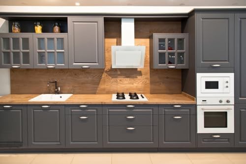 15.7"x118" Dark Grey Peel and Stick Wallpaper - Image 6
