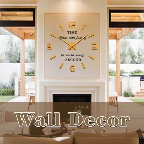 VANGOLD Wall Clock 26"~39", Super Long Warranty 90 Days, Free Replacement - Image 2