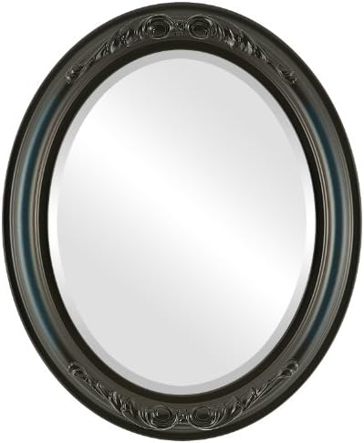 OVALCREST Oval Beveled Wall Mirror by OVALCREST