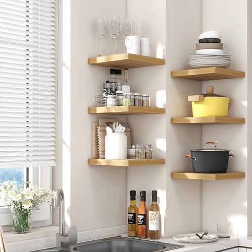 Venusmiles 8"x8" Square Floating Shelves - Image 2