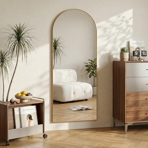 71"x28" Arched Full Length Mirror, Full Body Mirror - Image 3