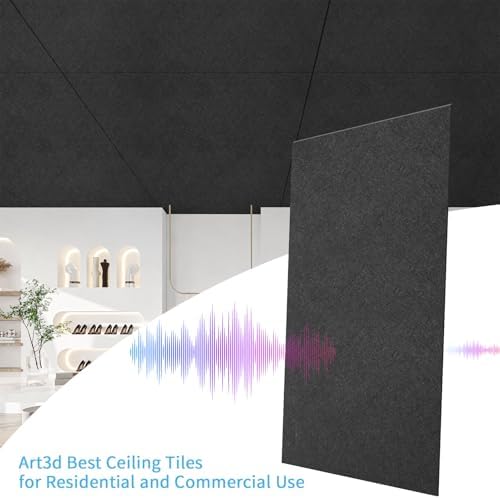 Art3d Acoustic Drop Ceiling Tiles 2x4 ft - Image 5