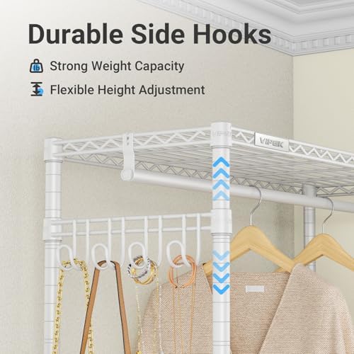 VIPEK L4 Corner Clothes Rack Heavy Duty Closet - Image 4
