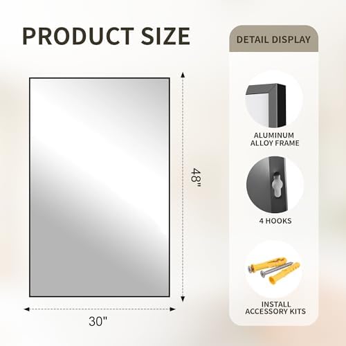 FICTOR Bathroom Vanity Mirror for Over Sink - Image 2