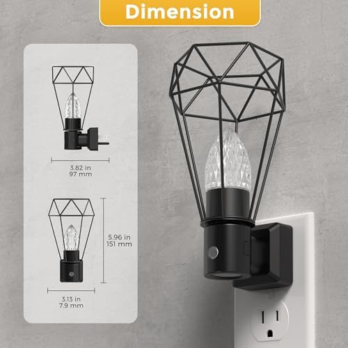 L LOHAS LED Night Light, Night Lights Plug into Wall, 3000K Warm White - Image 5
