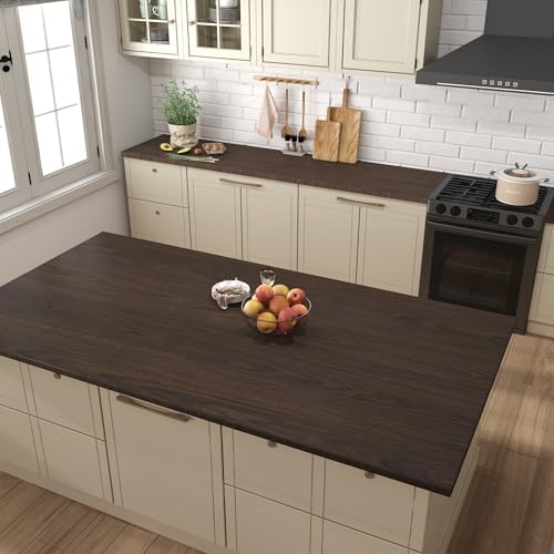 BAYYA Brown Wood Vinyl Wrap Walnut Contact Paper - Image 2