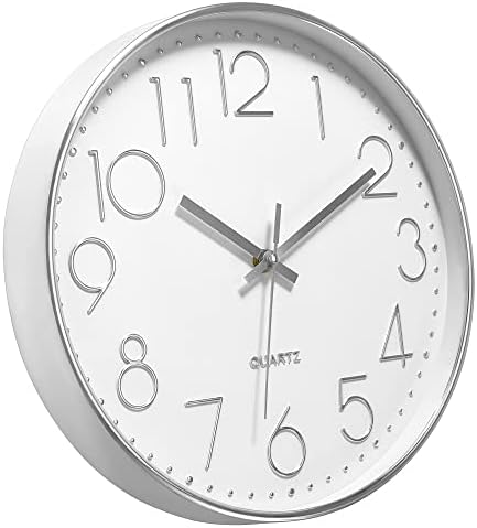 Foxtop Large 14" Wall Clock Silent Battery Operated Clock - Image 6