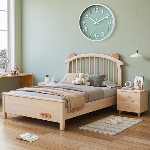 HZDHCLH 12 Inch Wall Clock Battery Operated Silent Non Ticking Green Modern - Image 6