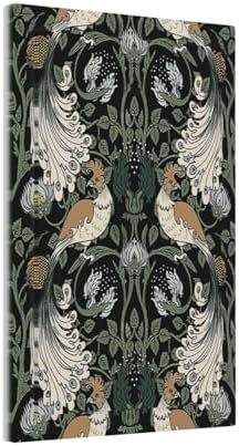 Light Switch Cover Plate William Morris Vintage Floral Plants And Birds 1 Gang - Image 2
