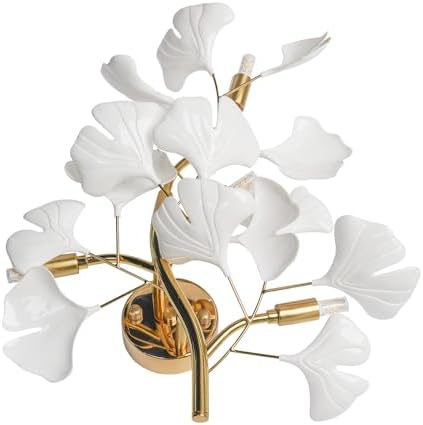 Fandian Modern Wall Sconces Ginkgo Wall Lighting - Image 2
