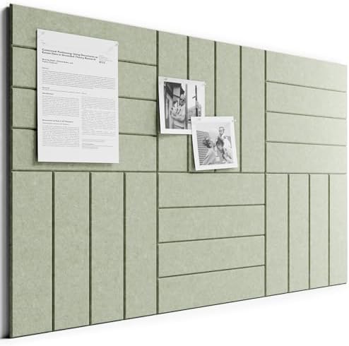 Bumusty 36" x 24" Large Cork Board Alternative by BUMUSTY