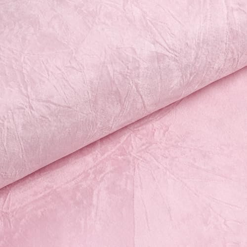 VEELIKE Pastel Pink Crushed Velvet Flocking Liner Self Adhesive Felt Drawer - Image 7