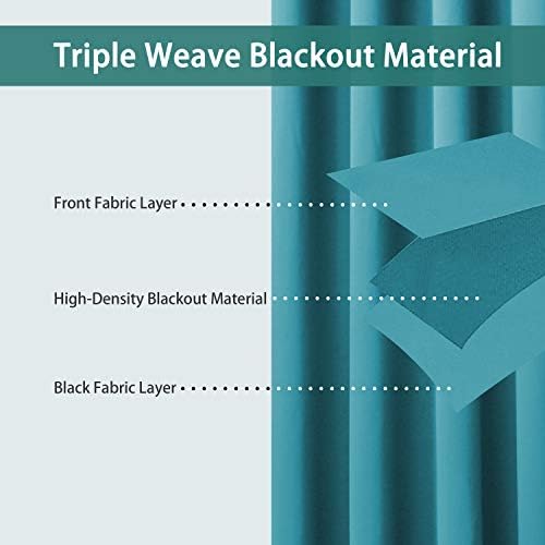 BONZER Extra Wide Room Divider Curtain Total Privacy Wall Screen Partitions - Image 2