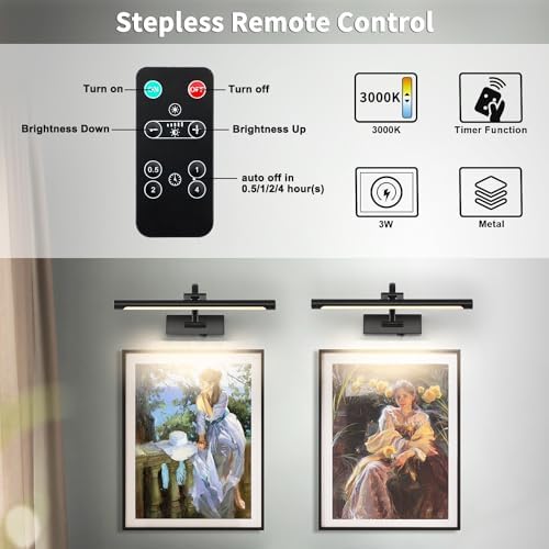 DESOOP Picture Lights Battery Operated - Image 3