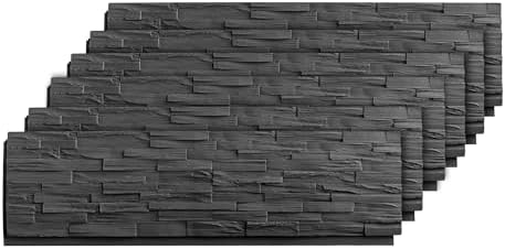 ROOMTEC 6-Packs Faux Stone Wall Covering Panels by ROOMTEC
