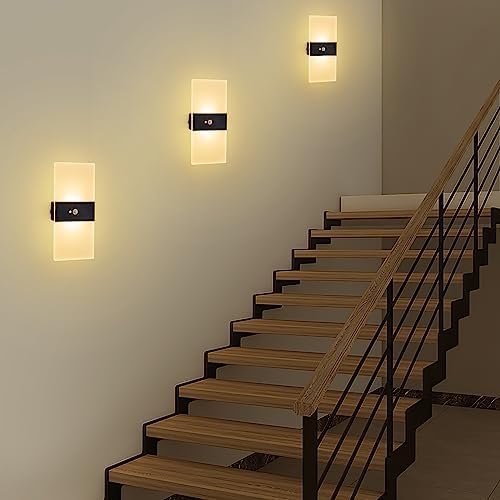 Wall Sconce, LED Wall Lights for Room Decor, Motion Sensor - Image 4