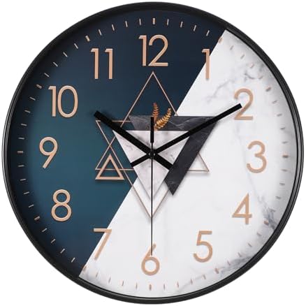 PATIKIL 12 Inch Modern Wall Clock, Silent Non-Ticking Wall Clocks Sweep by PATIKIL