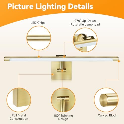 JO.KO 23.6 Inch LED Picture Lights - Image 3